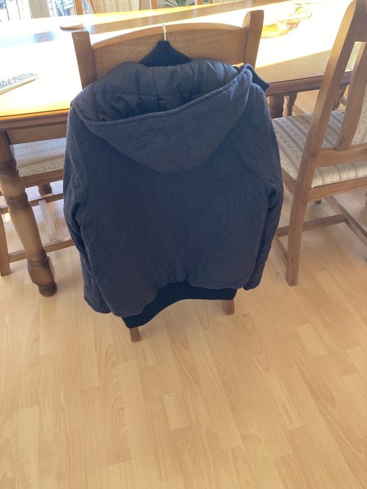 Geaca de stofa cu gluga marime S, noua cu eticheta