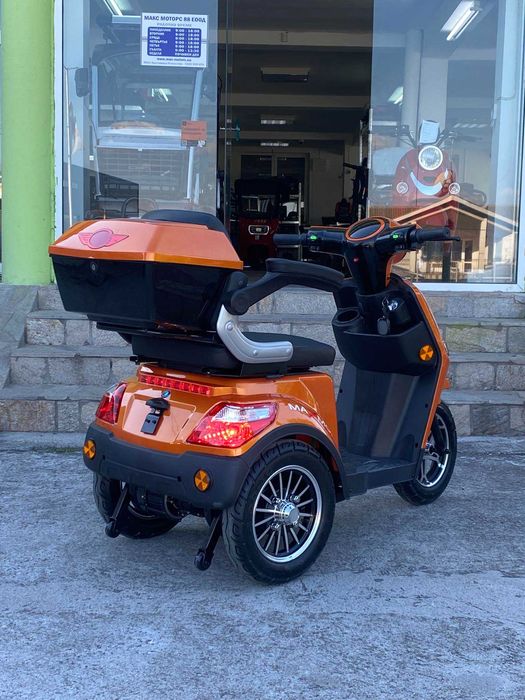 НОВО Електрическа Триколка FM1-LUX 1500W ORANGE