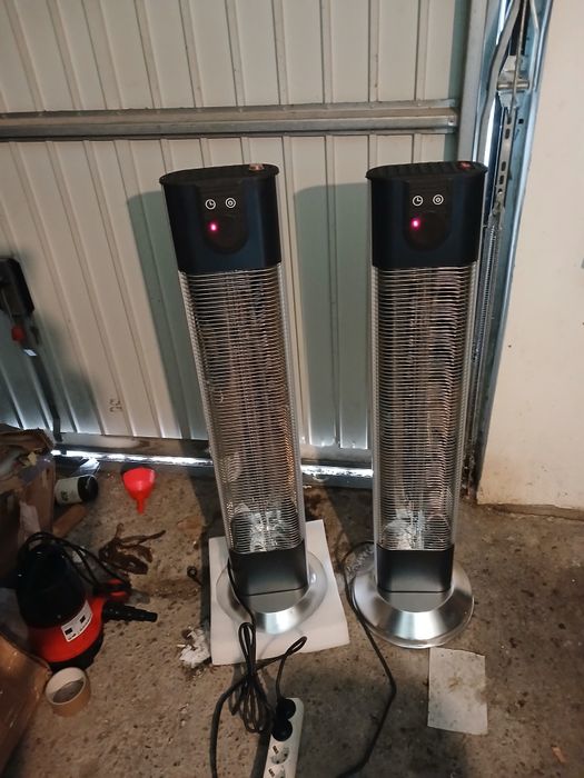 Încalzitor terasa cu telecomanda