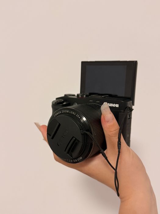 Cameră foto g3x cu obiectiv Canon zoom lens 25x1s