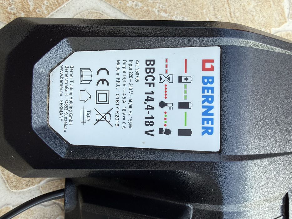 Berner 18v flex флекс шлайф