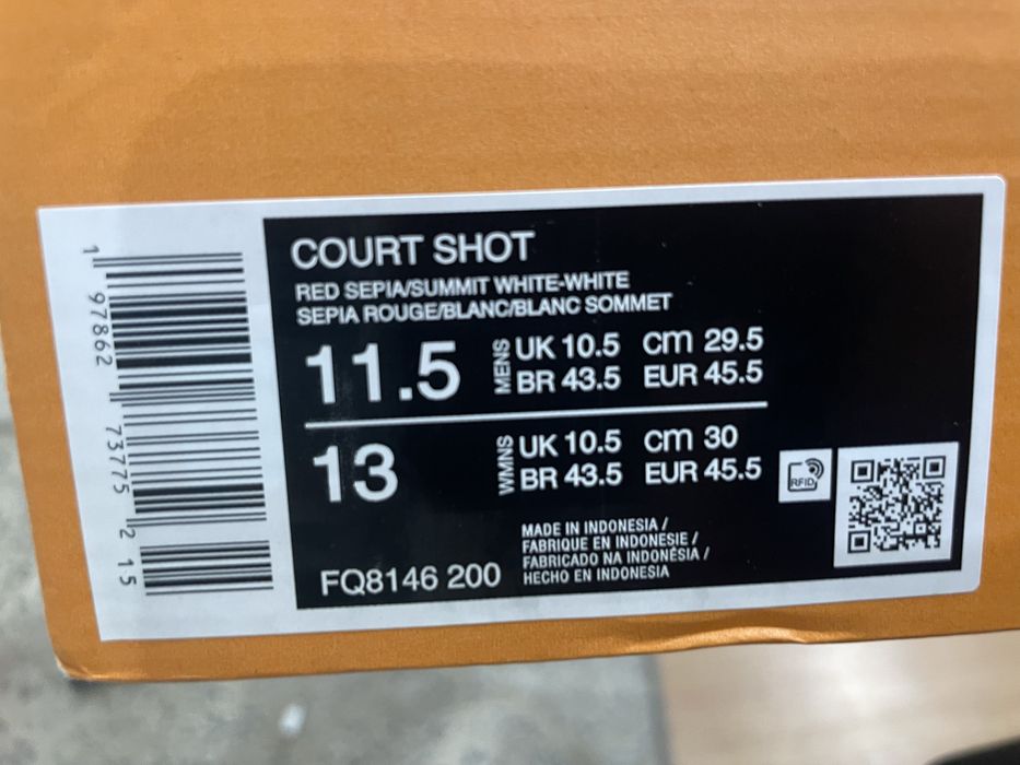 Кроссовки Nike court shot (оригинал)