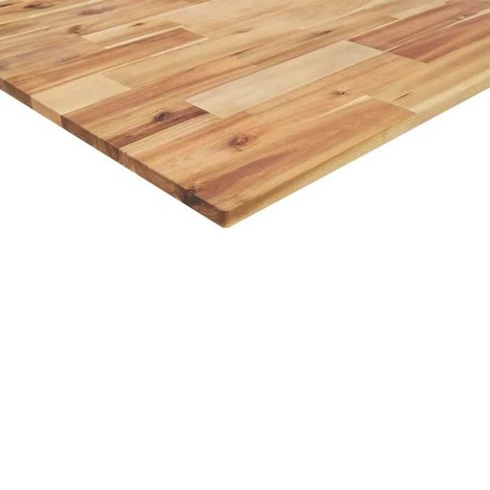 Blat de birou VidaXL 140x60x2 cm lemn acacia finisaj ulei Bucatarie Kitchen Office The Home KIKA IKEA Wood Massive Mobexpert Exotique Nou Oferta