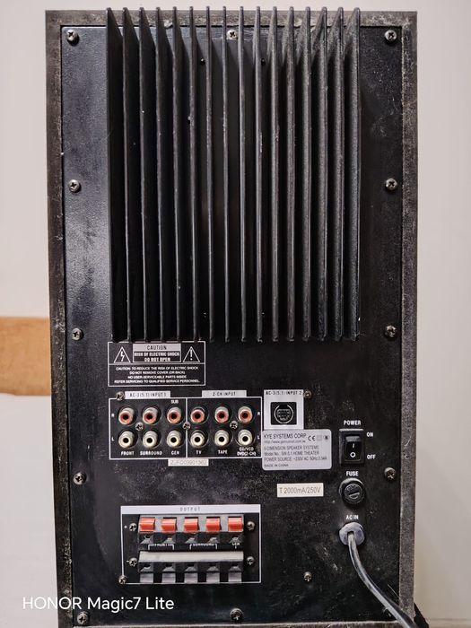 Sistem audio boxe Genius 5+1