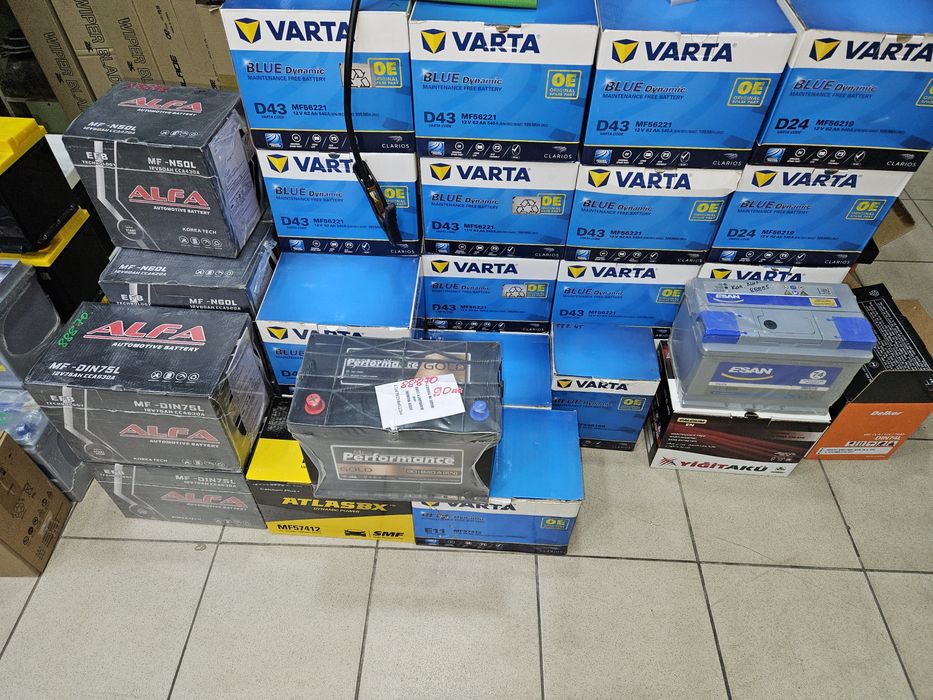 Аккумуляторы в Асортименте