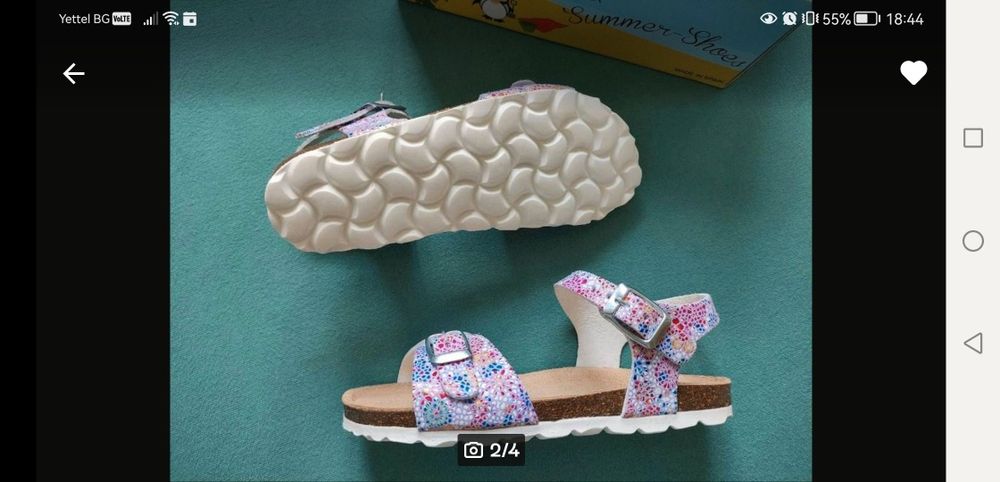 Детски сандали в прекрасни цветове