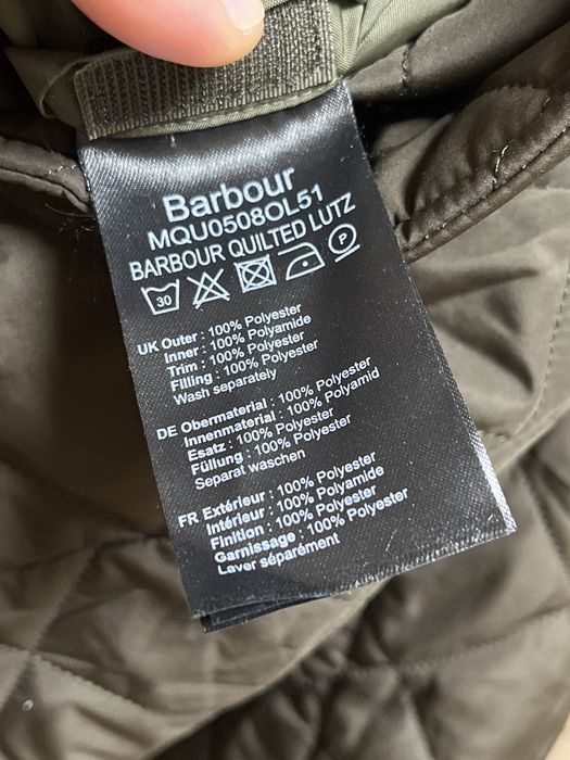 BARBOUR : Quilted Jacket - размер Л / Оригинал