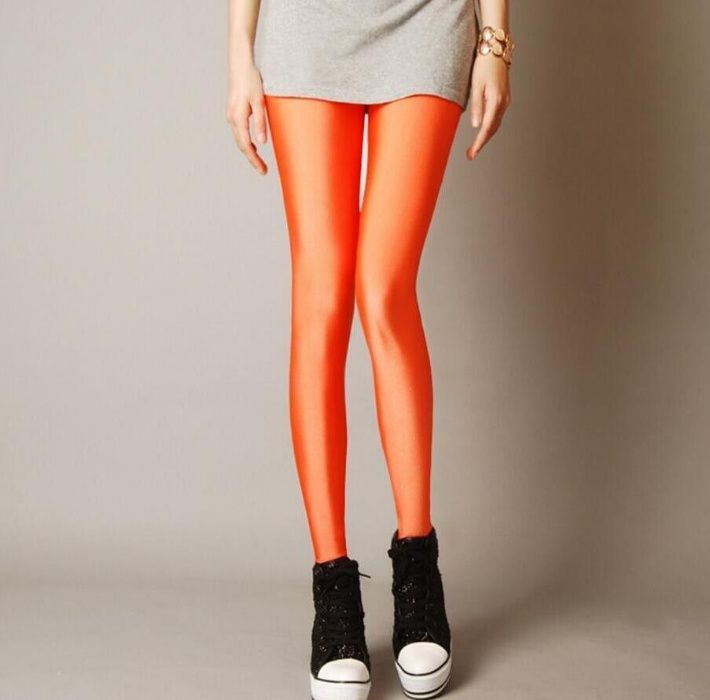 Colanti fitness spandex sport yoga luciosi piele latex leggings