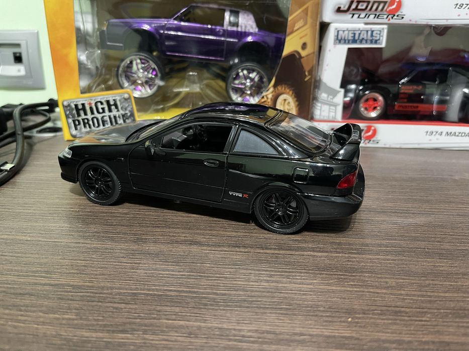 Мащабен модел Honda Integra Jada Toys 1995 Бързи и Яростни 1:24 Хонда