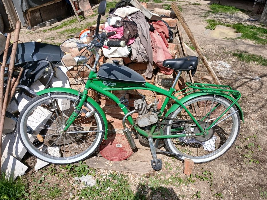 Vând bicicleta cu motor