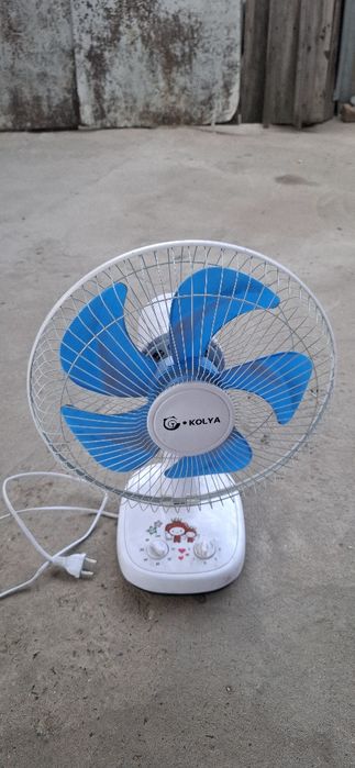 Вентилятор белый