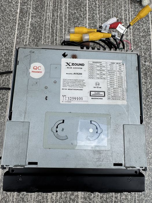 Xzound AVX200 + Toxic усилвател + колони - Автомобилно озвучаване