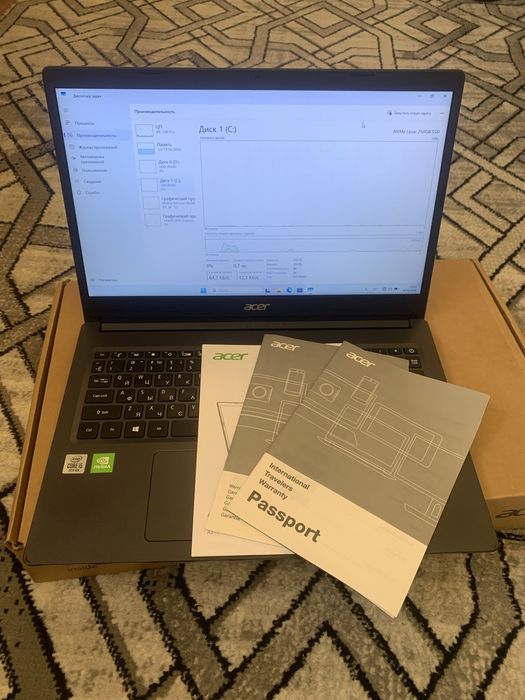 Acer i5 10210u MX230 8/256/1000