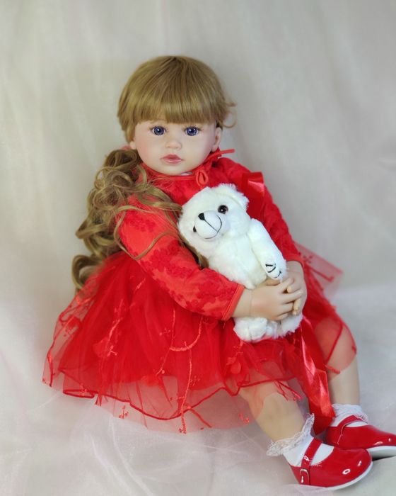 Кукла Реборн девочка 60см, Астана , доставка