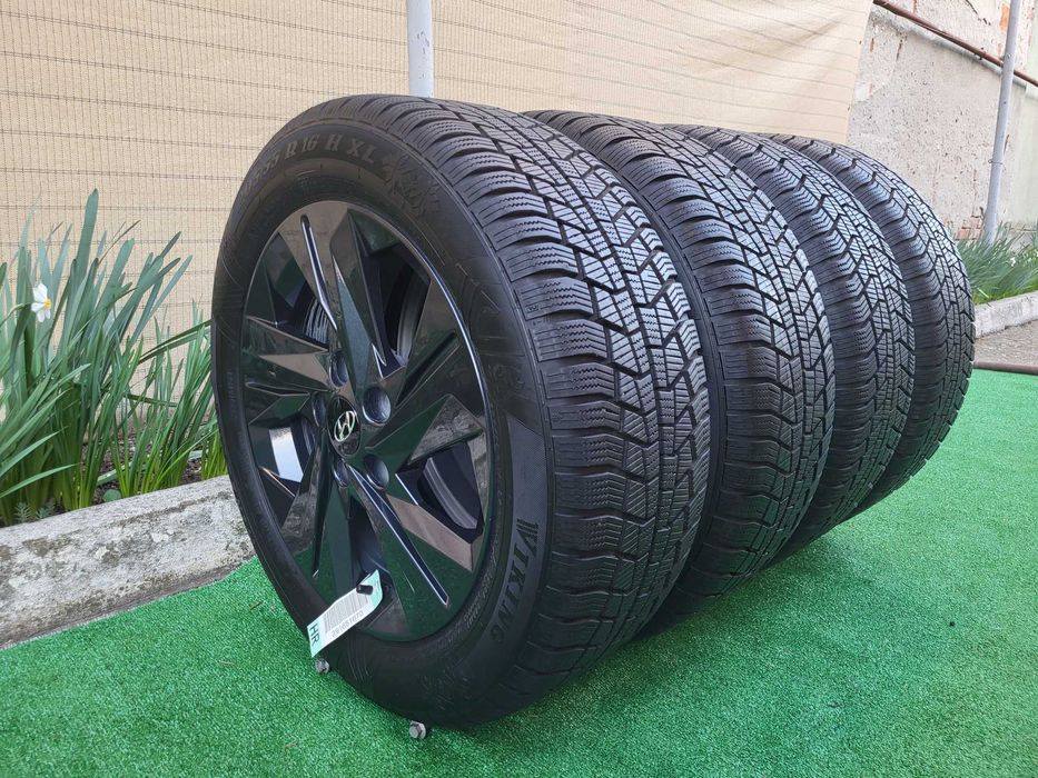 jante originale HYUNDAI 5x114,3 R16 + senzori 205/55/16 NOI 9 mm