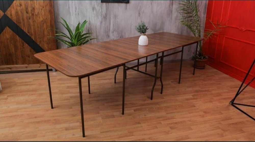 Стол Трансформер Стол Книжка Раскладной Жыйналмалы Складной Обеденный