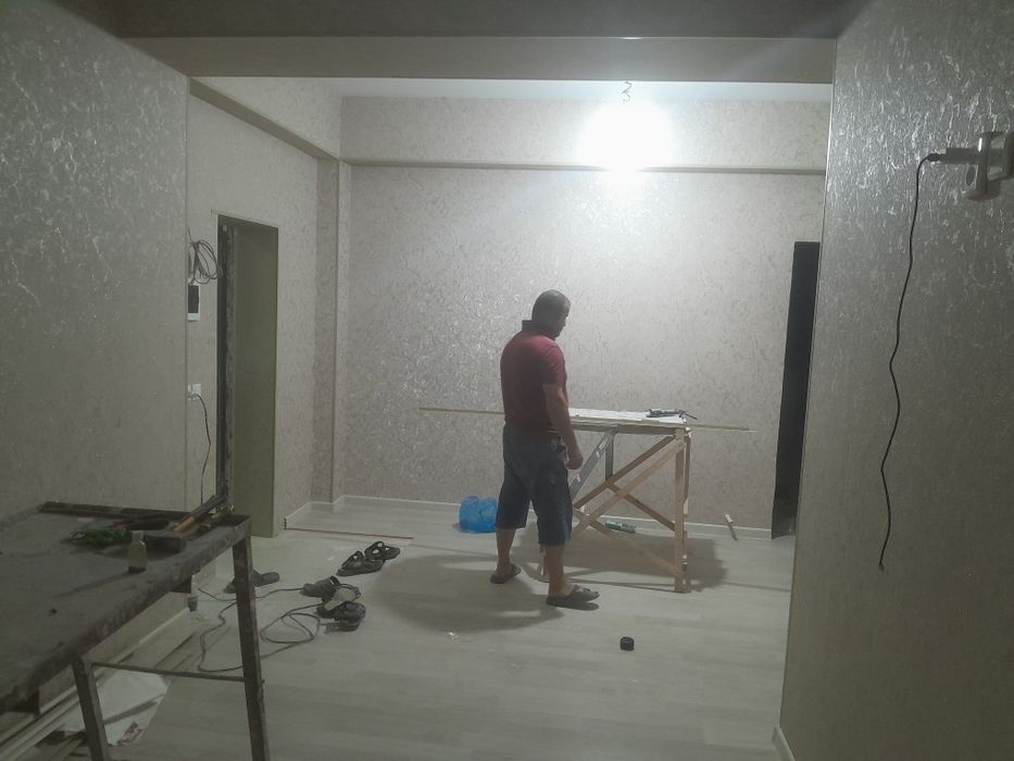 Обой ламинат эмуляция oboy laminat поклейка обойев  падключ