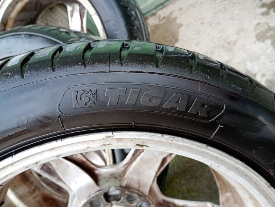 ДОТ 24, джанти 17 -ки,с гуми Тигър 205/50/17,за Форд , летни!