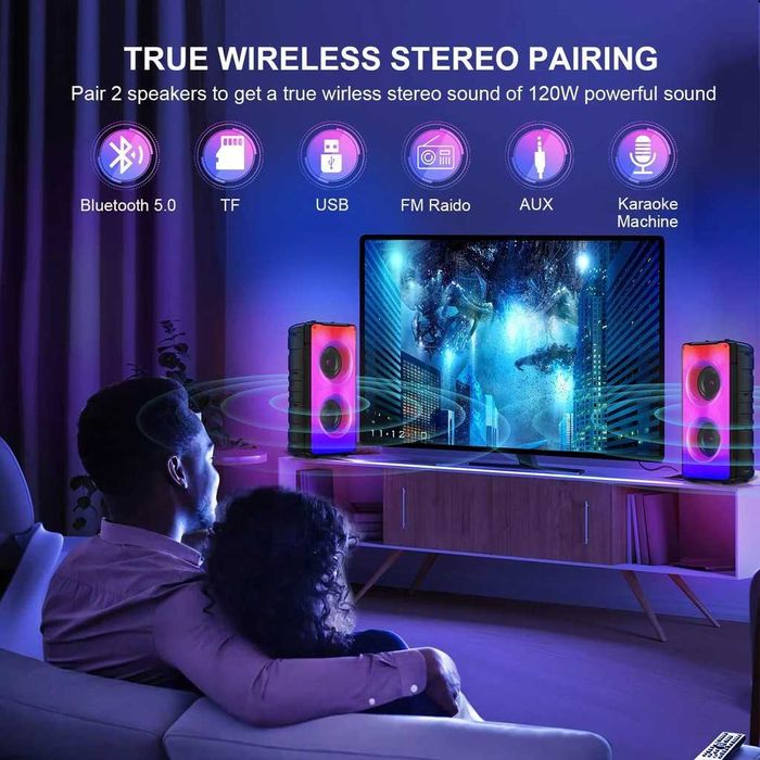 Boxa bluetooth  5.0 60 W