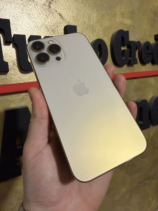 Apple iPhone 13 Pro Max 128GB Baterie 98% Gold Auriu Testat Verificat