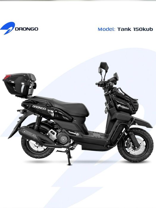 Tiger Drongo Tank benzinli skuter бензинли танк скутер оптим нархда