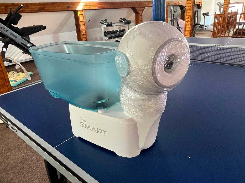 Robot Tenis de Masa Pusun Dora Smart Pro – NOU in cutie + Fileu Colector + 150 Mingi