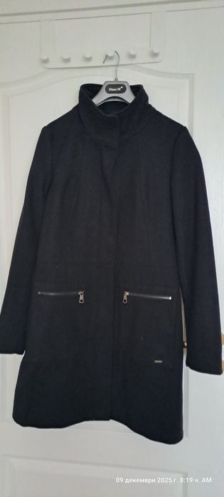 Зимно палто с вълна