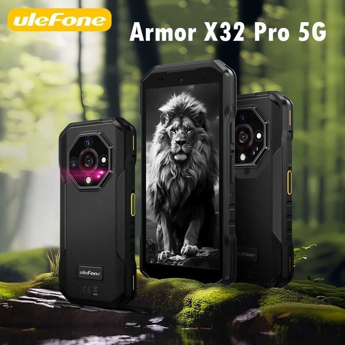 Ulefone Armor X32 Pro 5G 16GB RAM 256GB ROM с IP68 защита
