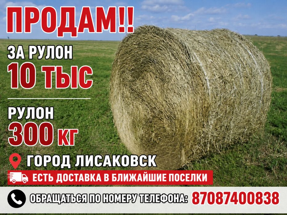 сено 300-350килограмм хорошее