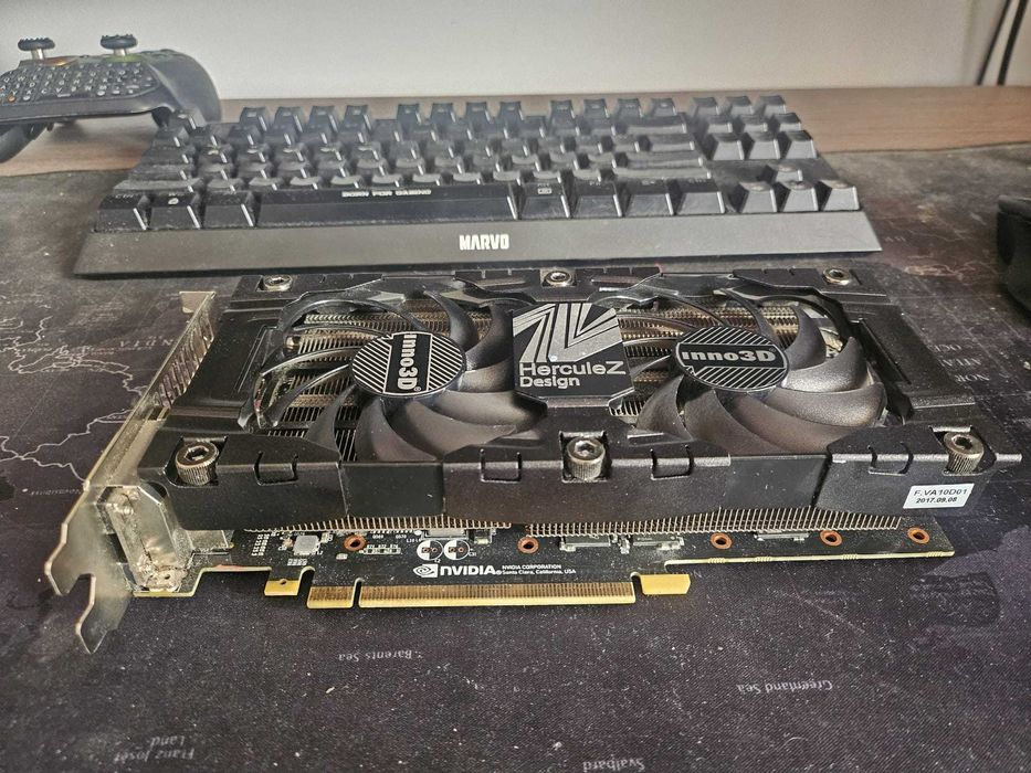 Placa video GTX 1070 8gb