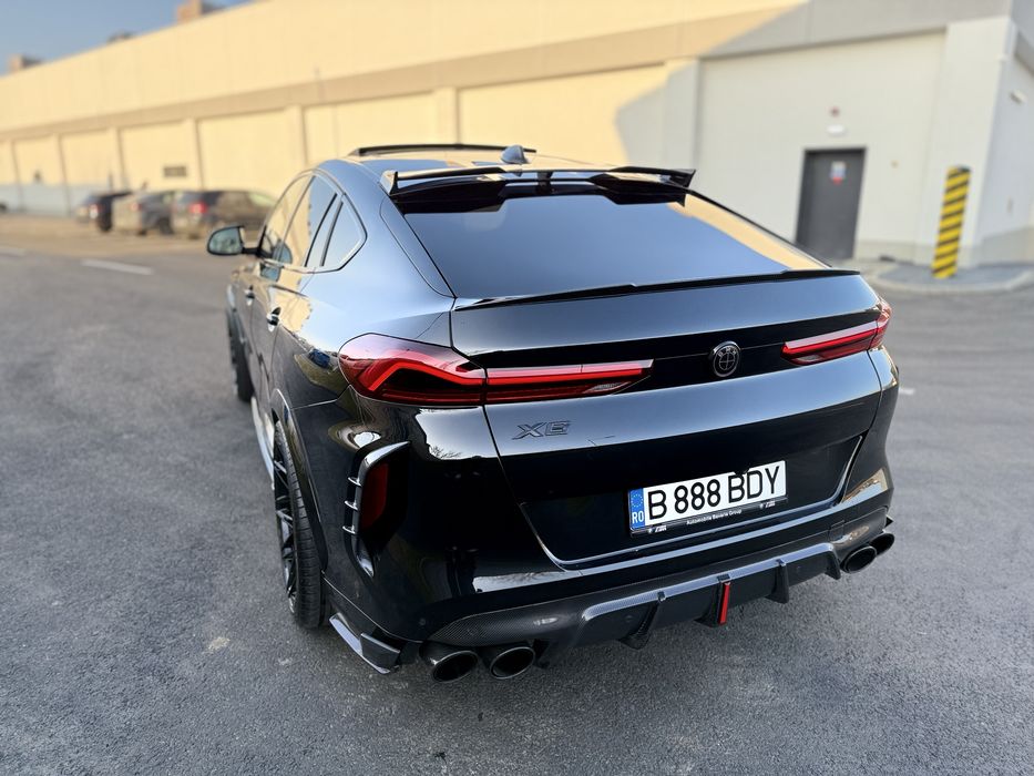 Eleron Grile Volan Embleme Luneta  Oglinzi Carbon BMW X6M F96 G06 X6