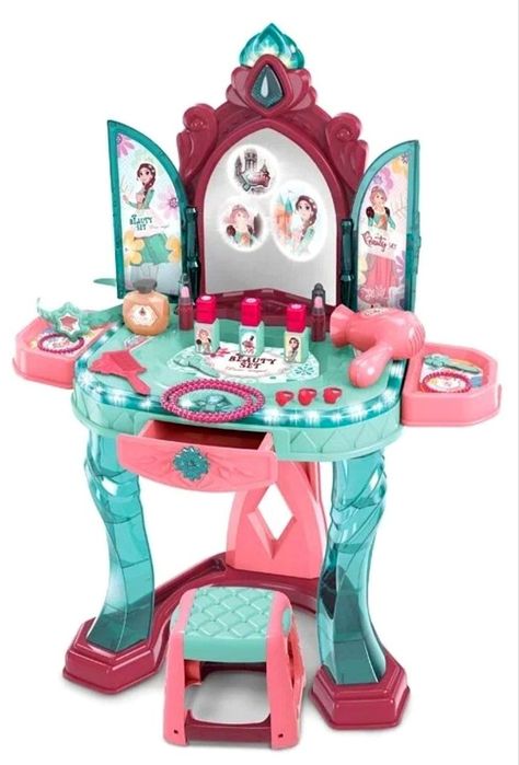 Игровой столик Трюмо со стульчиком и подсветкой