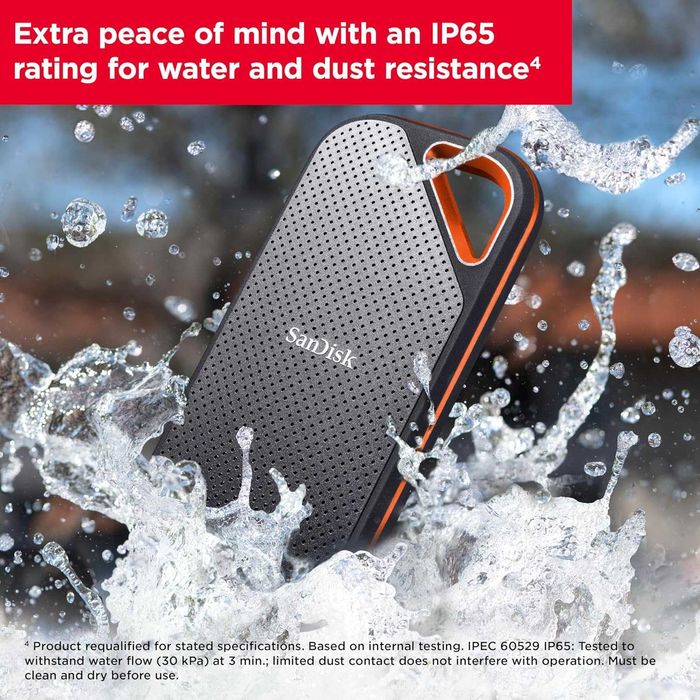 SanDisk Extreme PRO Portable SSD V2 2TB 2000MB/s, Malaysia, новый