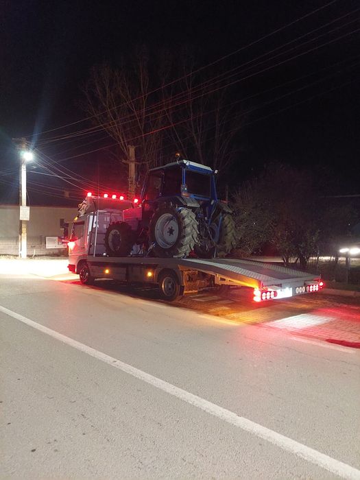 Tractari auto Cluj- Apahida Transport Utilaje  NON-STOP 24/7