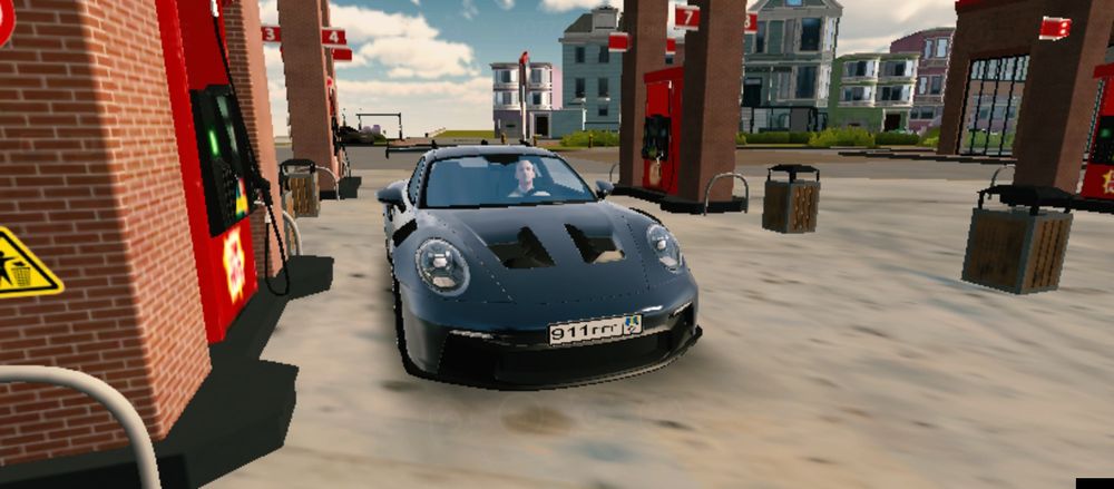Порш 911 gt rs кар паркинг