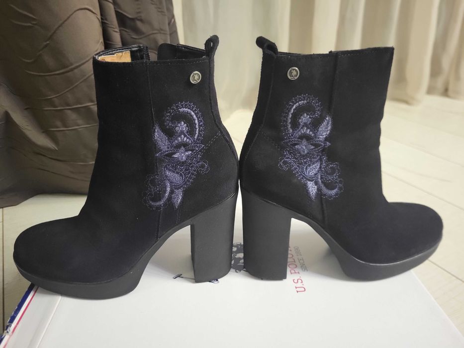 POLO U.S. боти тъмно сини 37 номер