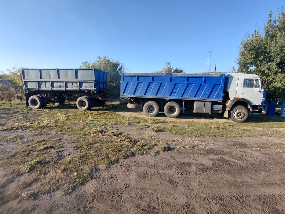 Продам камаз с прицепом