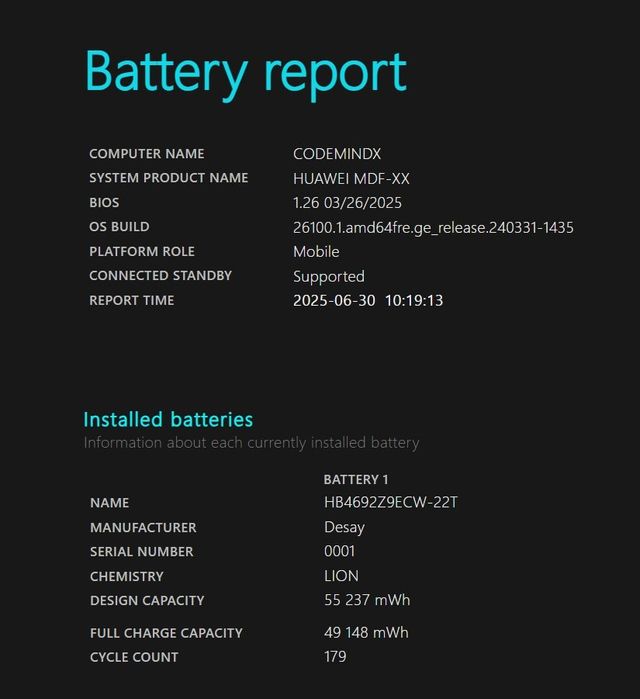 Huawei MateBook D14 (2023) / Core i5 1240P