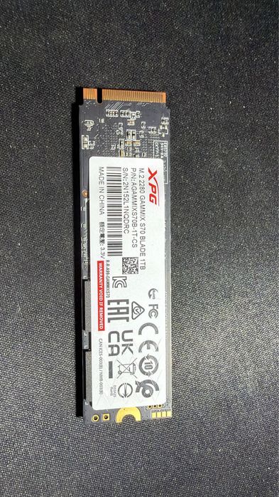 1TB XPG GAMMIX Blade S70 SSD M2 2280