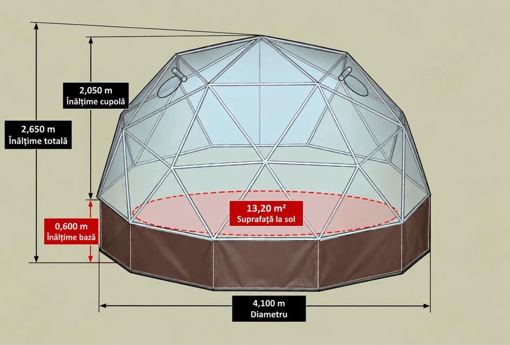 Cort geodesic-Dome-Igloo-Pavilion Igloo