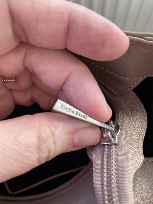 Geanta piele box, Sergio Bardi