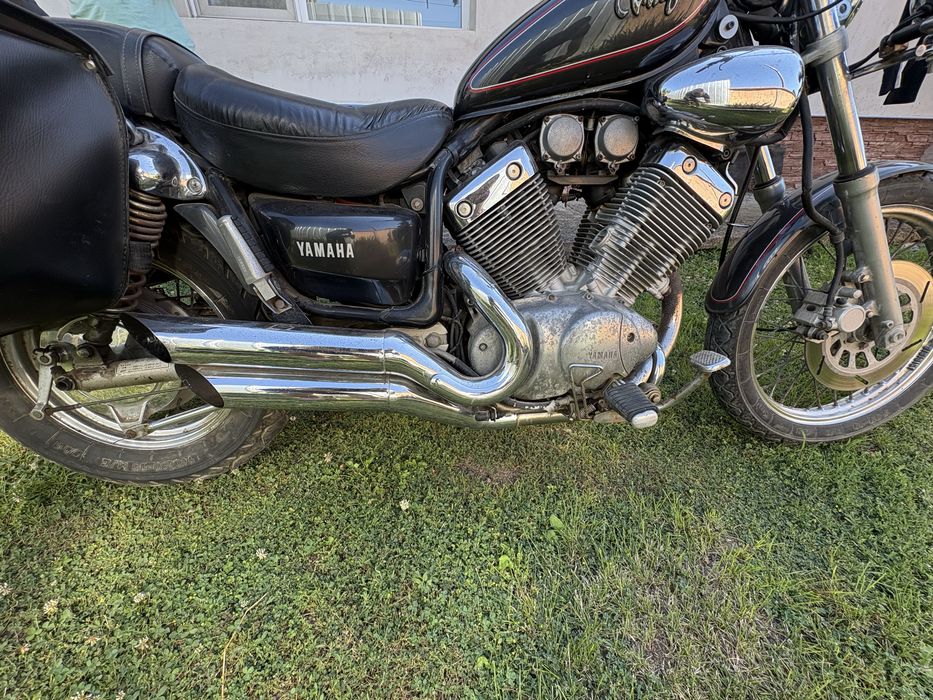 Yamaha Virago XV400 + Дисаги