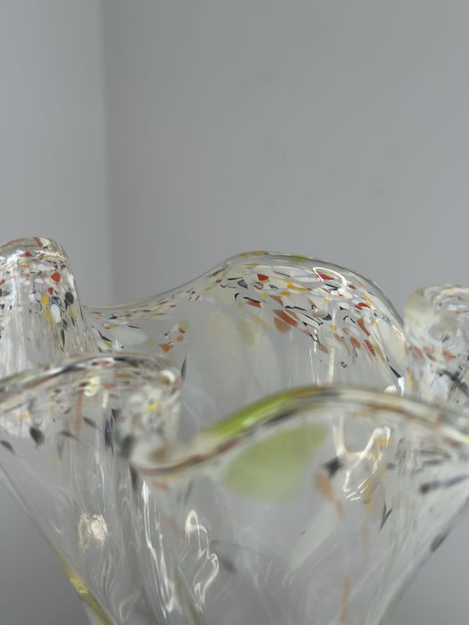 Вазы винтаж стекло посуда ретро