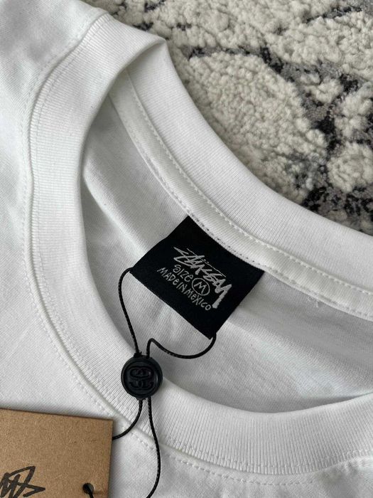 Tricou Stussy x Nike Alb Marimea M
