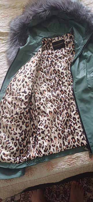 Куртка женская кожанная