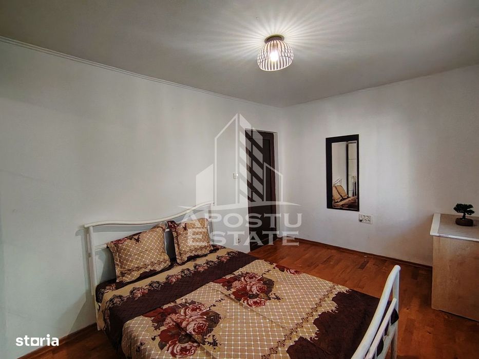 Apartament de inchiriat 3 camere, centrala proprie, etaj 1, zona Dacia