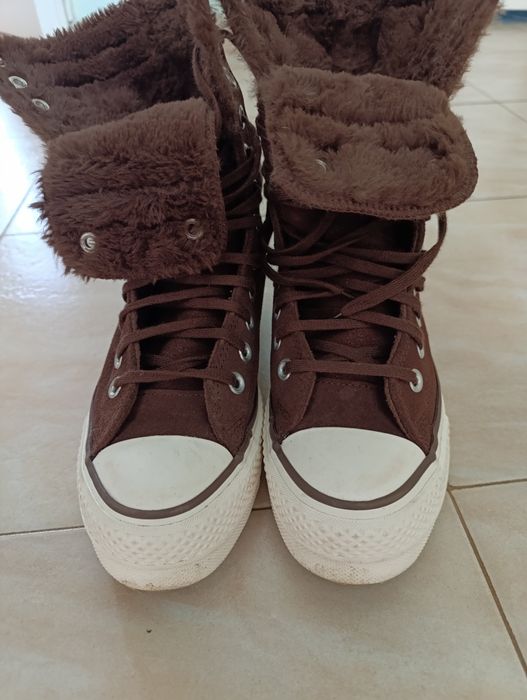 Converse  Chuck Taylor All Star Fold-Over Lift Platfo