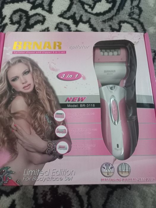 Epilator aparat ayollar uchun