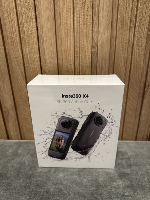 ЧИСТО НОВА Insta360 X4 спортна екшън камера