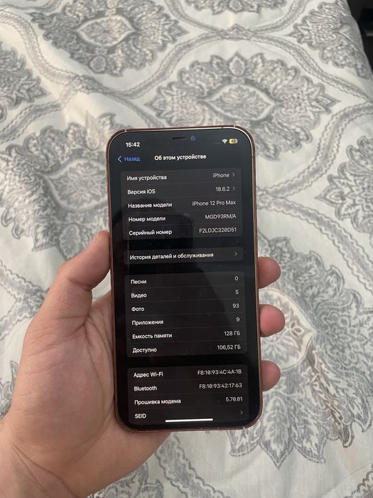Айфон 12про макс 128гб
